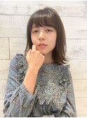 joemi 新宿 簡単セットのブランジュ外ハネボブ　近江