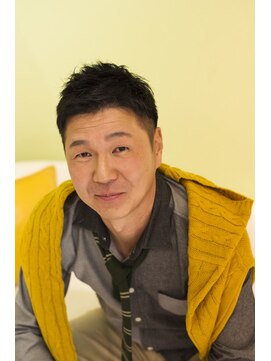 美容室 ファクト(fact) スッキリと魅せる刈り上げツーブロックショート オールバック