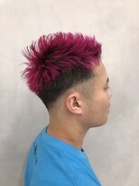 エイト ヘアサロン 渋谷本店(EIGHT)&nbsp;フェードピンク　tomi-38