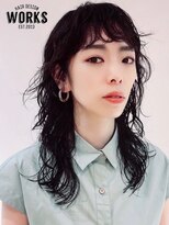 ワークス ヘアデザイン(WORKS HAIR DESIGN)&nbsp;エアリーウルフパーマヘア