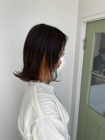 ヘアー スペース オフ(Hair Space Off) ミディアムボブインナーカラー