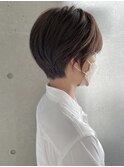 大人美人丸みショート  30代40代50代【白金/目黒】担当 濱口