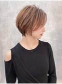 クールショートボブ