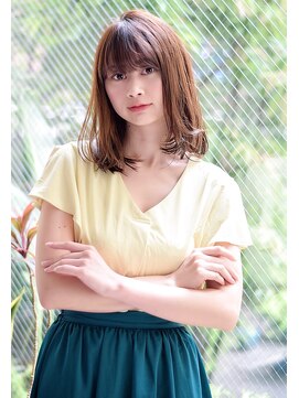 ジェントラ(Jentra) 美髪美容エステで根本から髪質改善！シンプルミディアムヘア