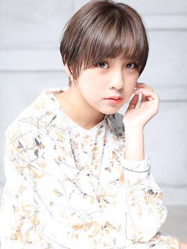 クラッチムク 博多口(CLUTCH muk.) 大人可愛い小顔美髪ツヤ髪シアーグレージュ髪質改善A5