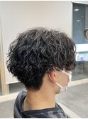ツイストスパイラルパーマツイストパーマメンズマッシュパーマ