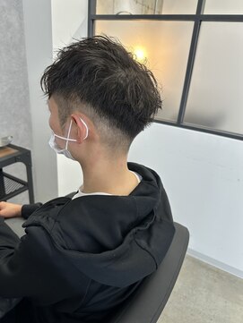 シエルリンクス(Ciel links) 刈り上げショートパーマ♪