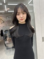 ロンド マーレ 天神大名店(Lond mare) フェミニン/ダークアッシュ/束感/チョコレートブラウン