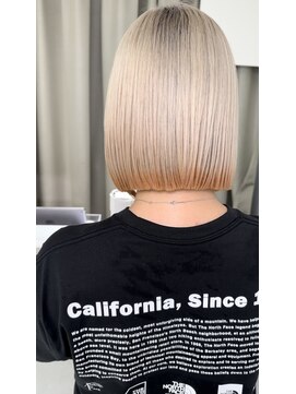 イト(ito.) tail color white beige×sherbet orange