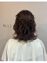 ミラ(Mila)&nbsp;ボブヘアセット★ハーフアップ　短くても可愛いヘアを！