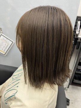 アオアクア バイ グルグル 小岩店(ao akua by GULGUL) .透明感◎オリーブブラウン.