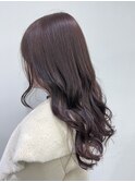 美髪☆カシスピンクカラー