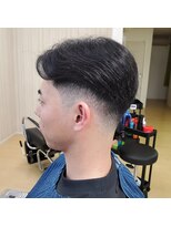 ハングアウト(Hangout)&nbsp;センターパート×フェードカット