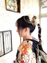 ヘアーデザイン アヴニール(hair design AVENIR) 成人式　振袖　ヘアセット