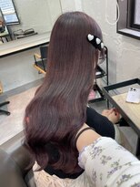 ベレーザ 渋谷(BELEZA)&nbsp;6860髪質改善アッシュブラックカーキベージュ韓国ワンホンヘア