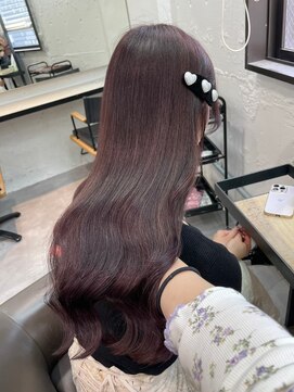 ベレーザ 渋谷(BELEZA) 6860髪質改善アッシュブラックカーキベージュ韓国ワンホンヘア