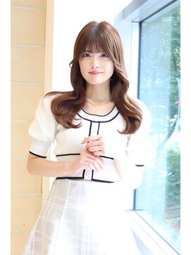 エアー 銀座(air) ★岡田有加★20代30代★銀座★重めレイヤー/韓国風ヘア