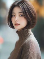 アルトリスト(Altruist Aging×HAIR&SPA)&nbsp;★ダークアッシュ大人ガーリーボブ着物似合わせカット/髪質改善