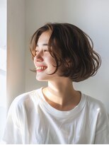 クラン(Chlan)&nbsp;大人小顔ショート×ゆるふわフェミニンパーマ