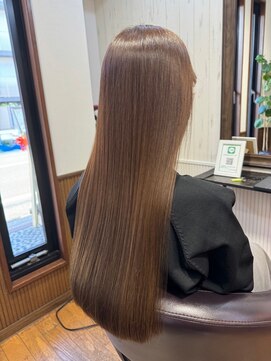 ライムヘアービューティフィー(Lime hair beautify) スリークロング【髪質改善、白髪染め、花園、円町】