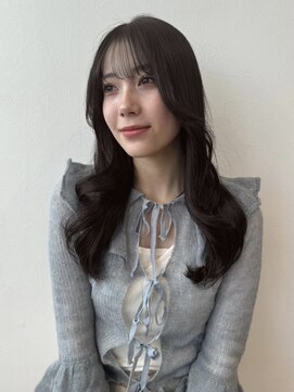 ユーフォリア 青山(Euphoria) 【担当きょうこ】透明感カラー/赤み消しグレージュ/髪質改善