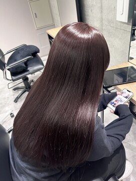 オーク 兵庫(OAK) イメチェンに最適♪ブリーチなしで可能なワインレッド