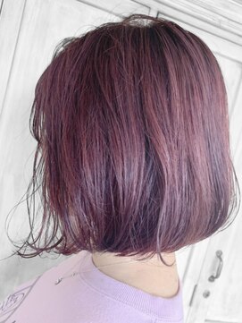 リープス(LEAPS) フレンチボブ、かき上げヘア、美髪、ショート、イルミナカラー