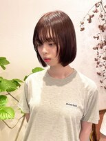マウロア(MAULOA)&nbsp;暖色ブラウンにレイヤーボブ　内海美紅