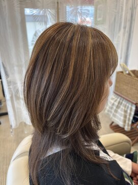 アロハ(Aloha) セミロングヘア