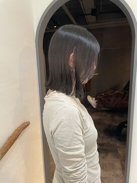 エハプラスマウナ(Eha+MAUNA) 切りっぱなし外ハネボブ