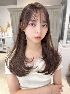 カシュカシュ 表参道(cache cache) レイヤーカット韓国ヘアハッシュカット