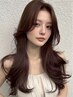 似合わせカット＋美髪カラー ￥11660→￥8800大阪/韓国/高槻
