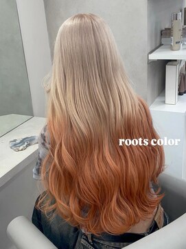 ベレーザ 渋谷(BELEZA) 16365ブリーチ＆ダブルカラー渋谷エンドカラーラウンドバング