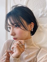 シンス 銀座(since)&nbsp;小顔似合わせカット/ショートボブ/グレージュカラー【銀座駅】