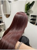 ブリーチなしダブルカラー Aujua髪質改善トリートメント