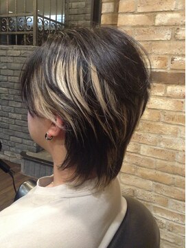 モナン 海老名(Monan) 韓国ウルフ ミディアムウルフ ハイライト