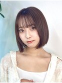 切りっぱなしボブ/内巻きボブ【銀座】