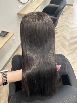 シェノン フェム 名古屋 名駅店(CHAINON×FeM#) ラベンダーアッシュ/名古屋/髪質改善/レイヤーカット