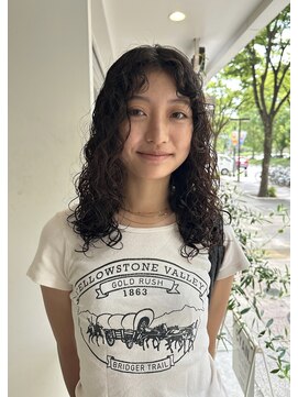 スパイラルパーマ