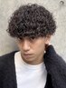【メンズ】カット+ハードスパイラルパーマ(プードルパーマ)￥15500(長岡/眉毛)