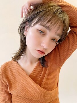 キース ヘアアンドメイク 恵比寿(kith. hair&make) 耳かけアレンジで大人かわいい/レイヤーカット/小顔カット
