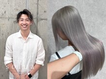 宮野 舜也 / ダメージレスを極めた「ブリーチ＆水素ケアカラー」指名No.1