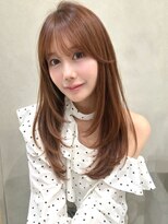 ナナローネス 渋谷(nana loness) 韓国風くびれレイヤー×艶ベージュ