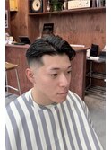 サイドパート【八王子/理容室/床屋/顔剃り/シェービング】