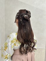 カイノ 深井本店(KAINO) リボンカチモリハーフアップ