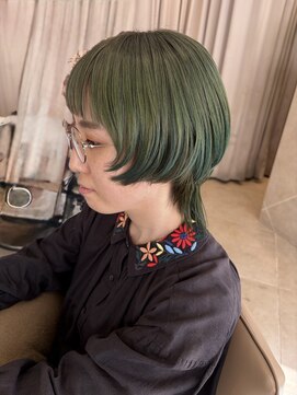 ロージーバイフーガヘアー 元住吉店(Rosy by FUGAhair) 個性派ウルフヘア