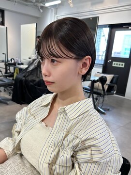ザ ブリンク(THE BLINK) THE BLINK大人可愛いショートマッシュショートグレージュえつお