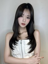 ユーフォリア 銀座本店(Euphoria)&nbsp;【AYAKI】レイヤー 顔まわりカット ワンホン 韓国