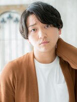 モッズヘアー メン 戸田公園店(mod's hair men)&nbsp;毛流れセンターパート社会人刈り上げフェザーマッシュi戸田公園