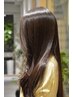 縮毛矯正+カット+全体カラー+ハホニコ+ヘアケアTr¥28600→¥28050